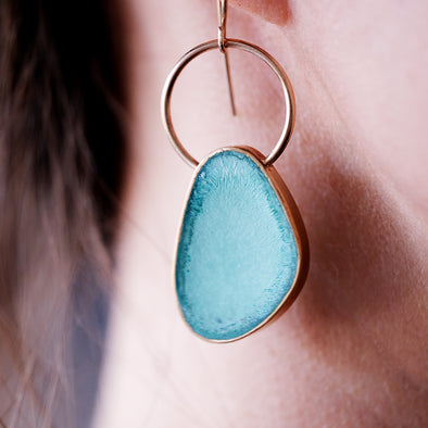 New Patina Statement Earrings