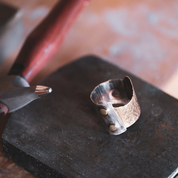 Workshop - Metalsmithing 2: Riveting Jewelry without a Torch