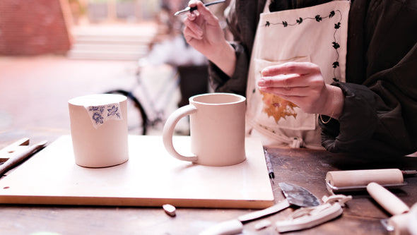 porcelain ceramic cup making workshop in boston