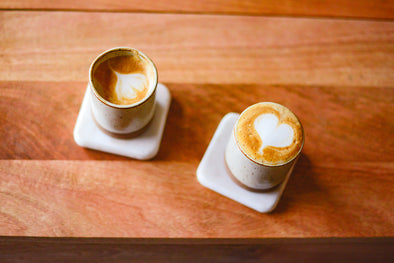 Ceramic Cortado Cup – Porcelain and Stone