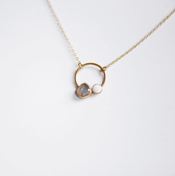 Moonstone Necklace - moonstone jewelry